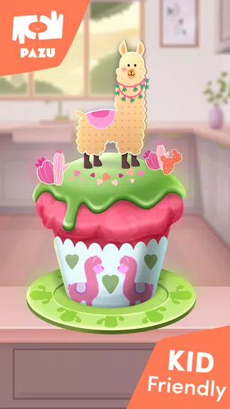 Cupcake maker cooking games ekran görüntüsü 2