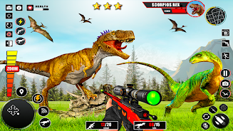 Animal Hunter:Dino Shooting ảnh chụp màn hình 0