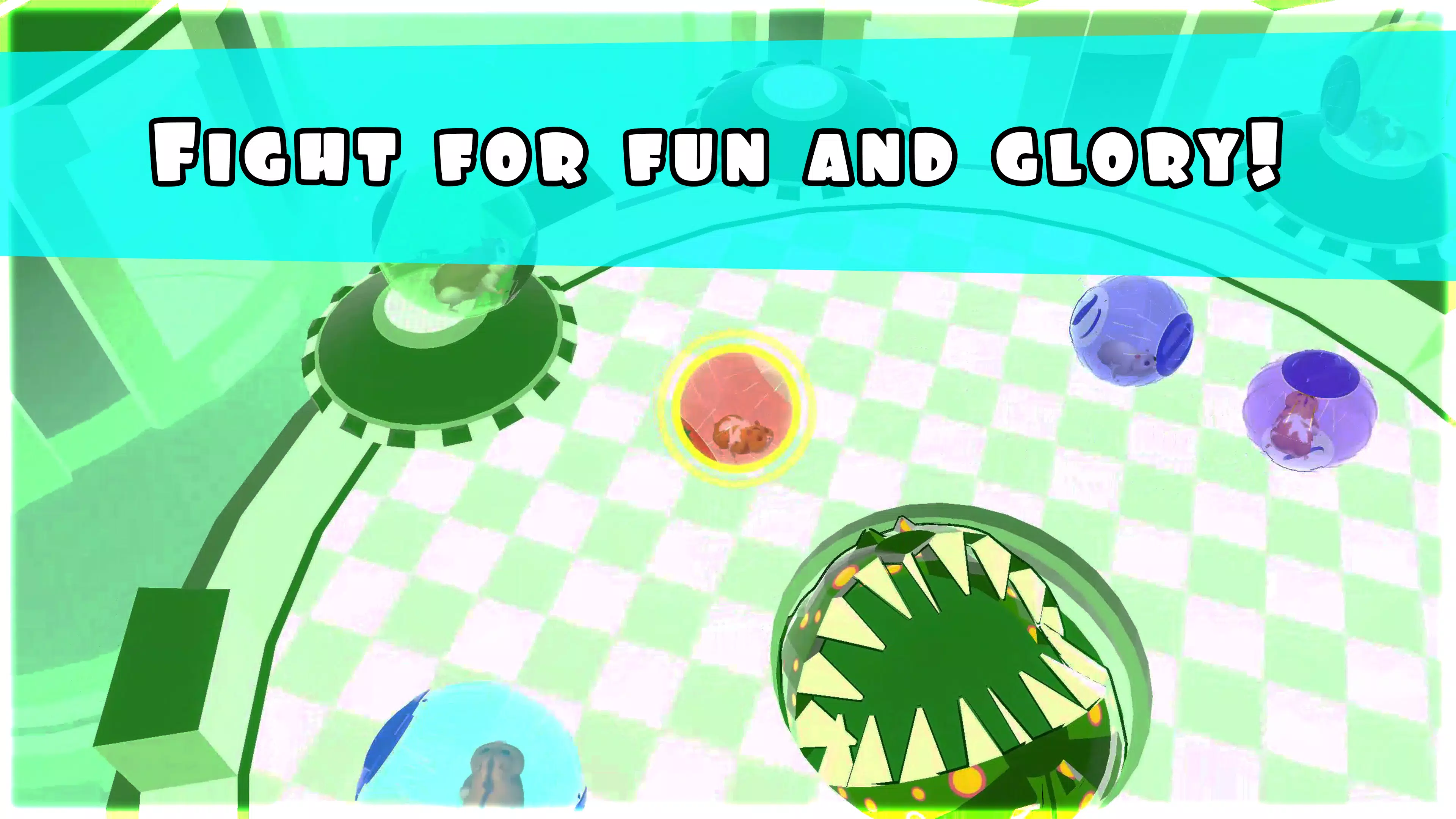 Hamster Ball 3D - Multiplayer capture d’écran 3