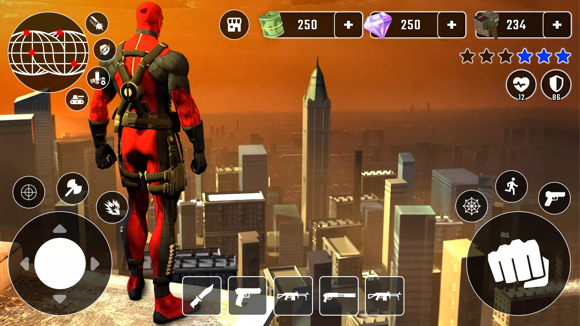 Super Spider: City Hero Games স্ক্রিনশট 1