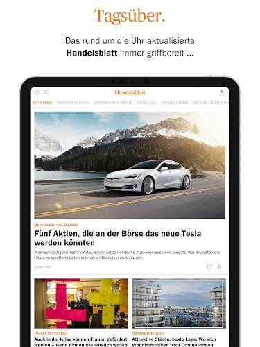 Handelsblatt - Nachrichten captura de pantalla 1