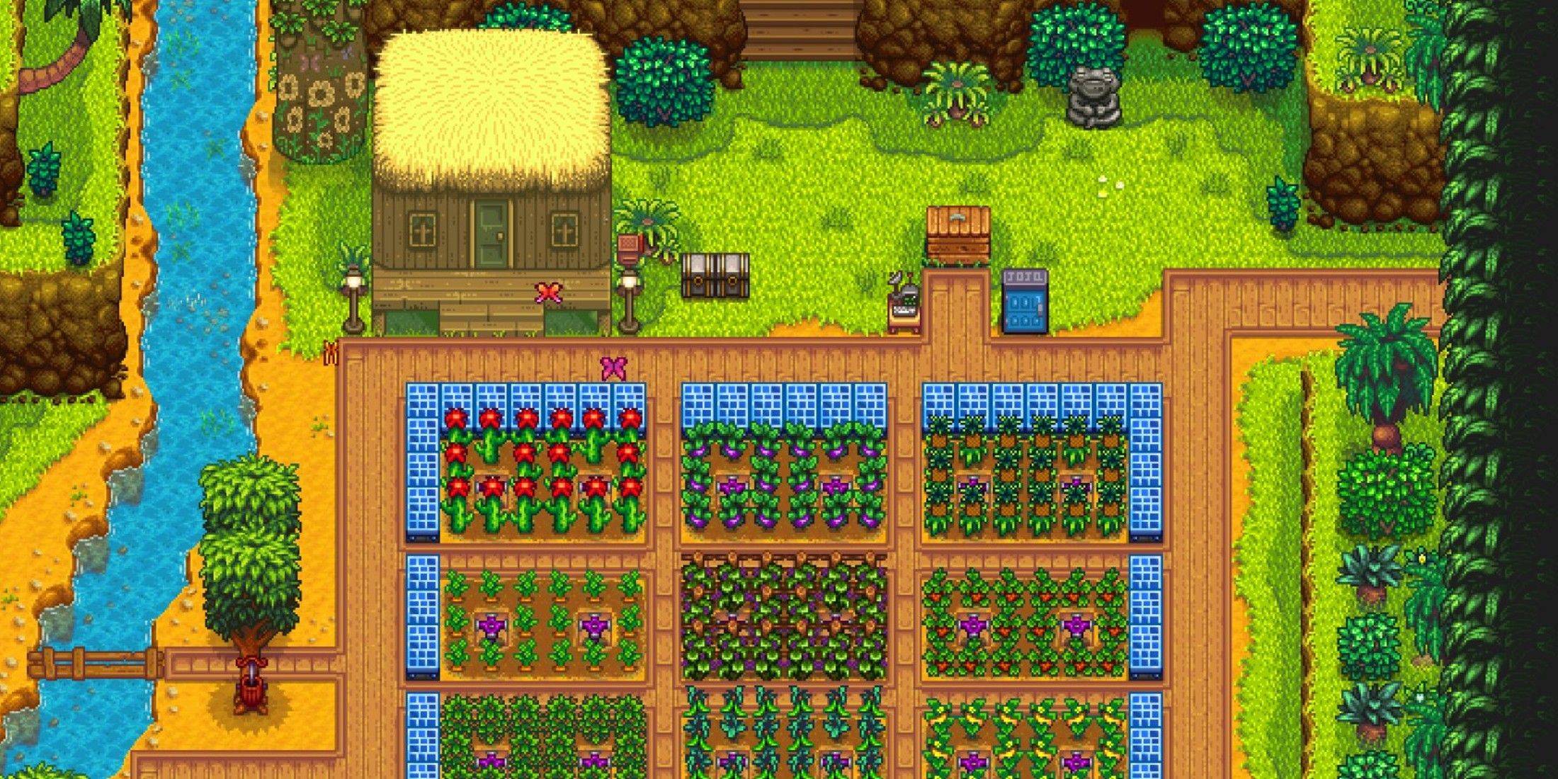 Stardew Mastermind的Epic Farm揭露了“一切”作物