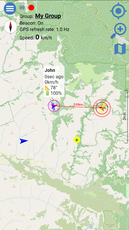 Enduro Tracker - GPS tracker Screenshot 1