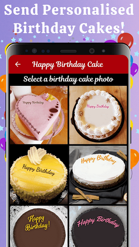 ภาพหน้าจอ Birthday Cards & Messages Wish 0