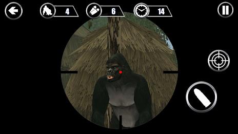 Gorilla Hunter: Hunting games Capture d'écran 3