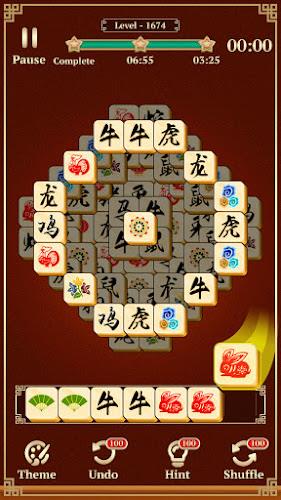 Mahjong Classic: 3 Tiles 스크린샷 3