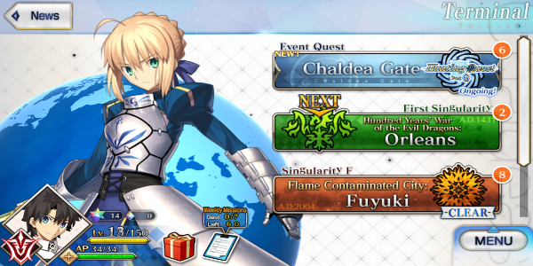 Fate/Grand Order (English)屏幕截圖2