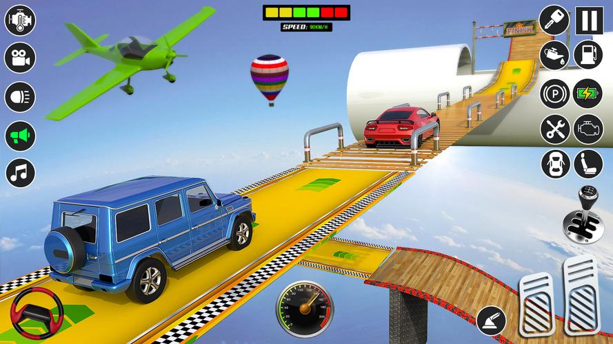 Mega Ramp Car Stunt Games 3dスクリーンショット0