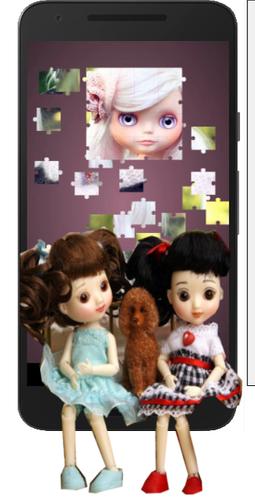 Cute Dolls Jigsaw Slide Puzzle应用截图第1张