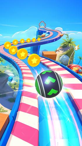 3D Super Rolling Ball Race स्क्रीनशॉट 3