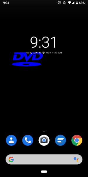 Bouncing DVD Screensaver Live screenshot 1
