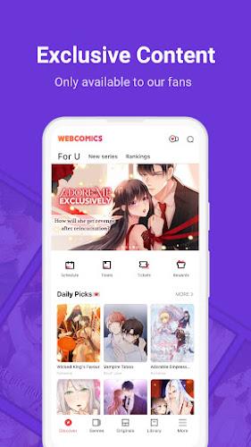 WebComics - Webtoon & Manga屏幕截圖2