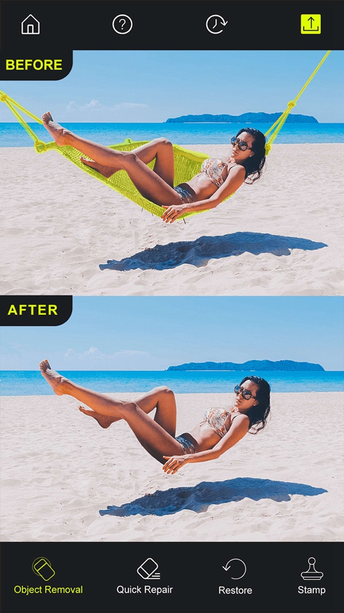 Screenshot Photo Retouch-Remover objetos  1