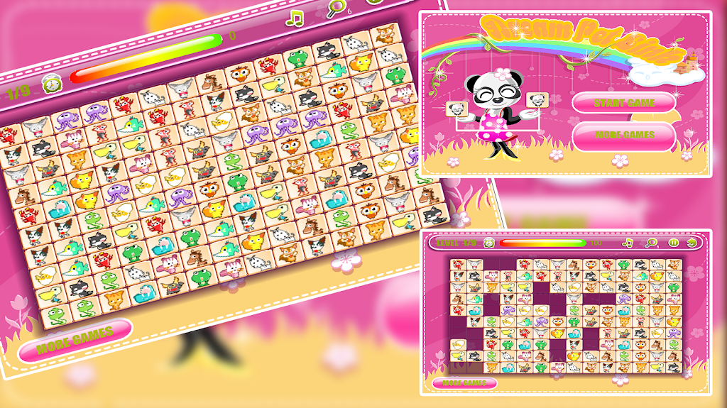 Dream Pet Link: Animal Mahjong Connect ekran görüntüsü 3