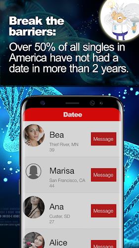 ภาพหน้าจอ USA Dating 1