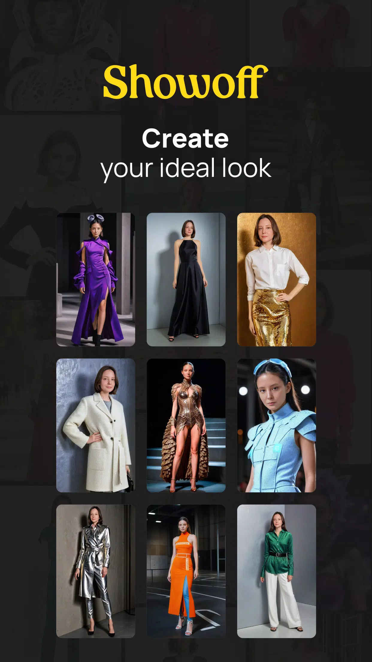 Showoff: create an ideal look স্ক্রিনশট 0