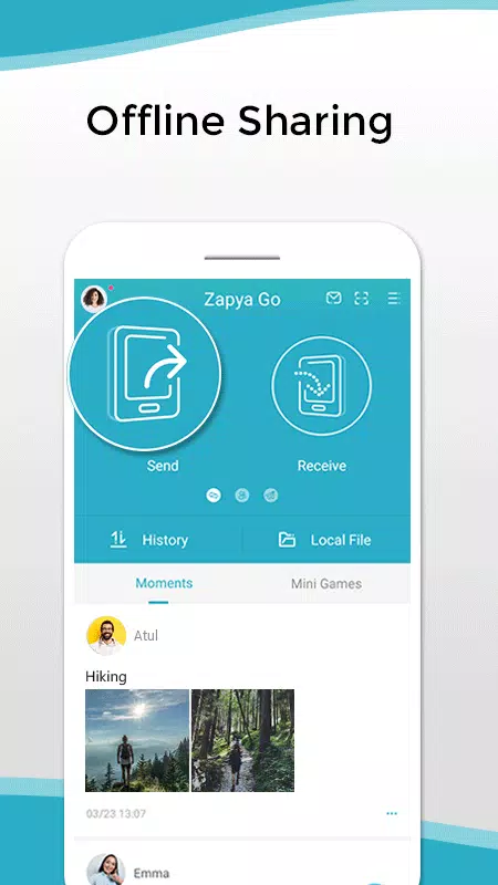 Zapya Go - Share File with Tho应用截图第0张