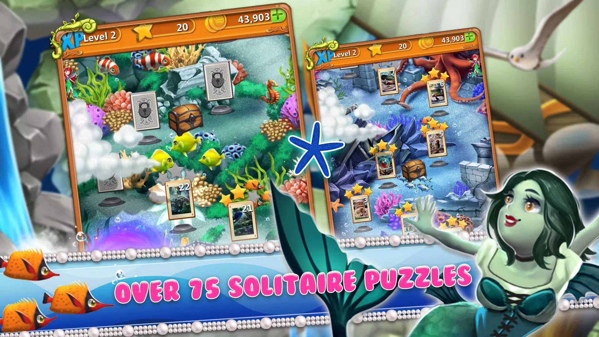 Solitaire Titan Adventure – Lo Zrzut ekranu 2