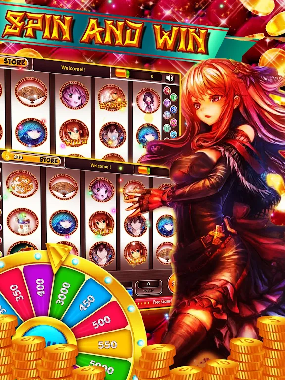 Anime Slots – Tokyo Pokies屏幕截圖1