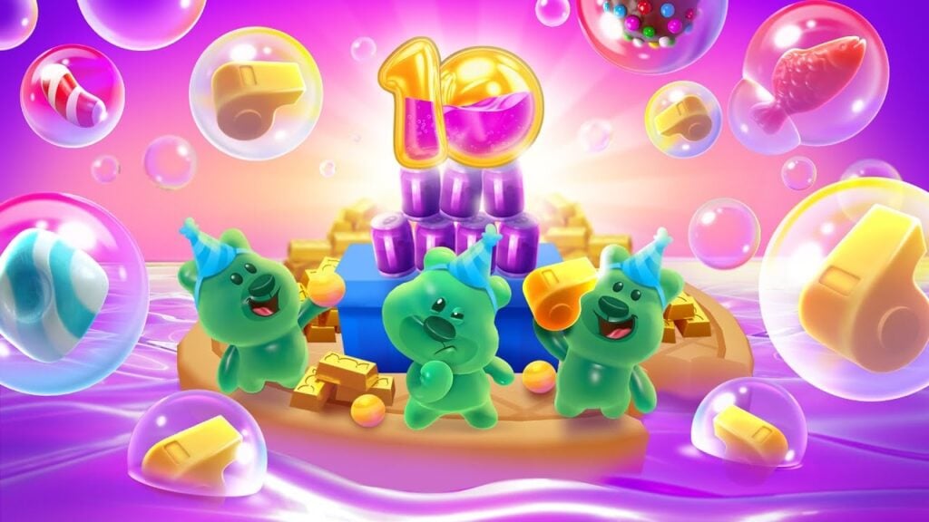 Candy Crush Soda Saga'nın 10. Yıldönümü: 11 Günlük Ödül!