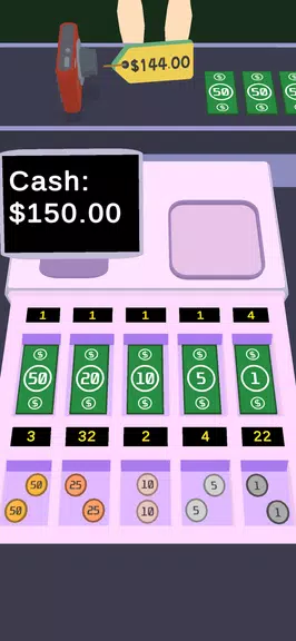 Cashier games - Cash register screenshot 1