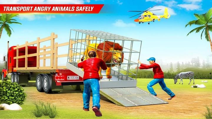 Farm Animal Transporter Truck Captura de pantalla 3