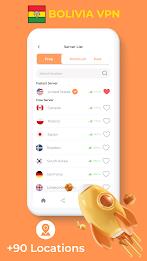 Bolivia VPN - Private Proxy capture d’écran 2
