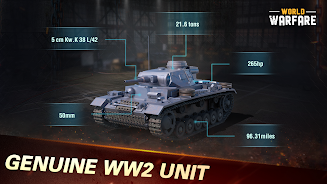 World Warfare:WW2 tactic game ảnh chụp màn hình 2