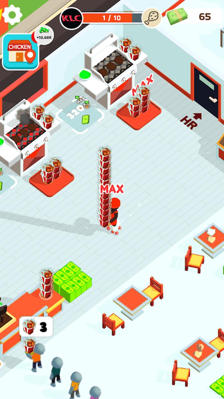 Idle Chicken- Restaurant Games screenshot 1