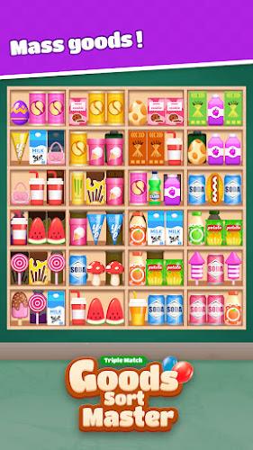 Goods Sort Master-Triple Match ကိုဖန်သားပြင်0