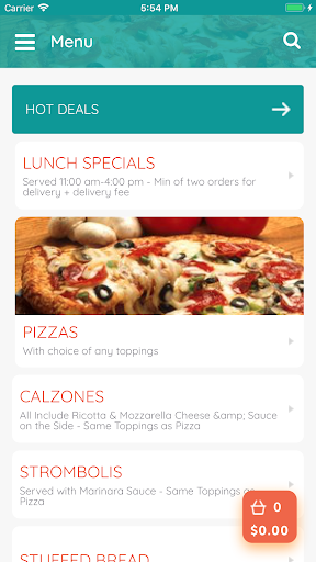 Paramount Pizza Holyoke MA captura de pantalla 0