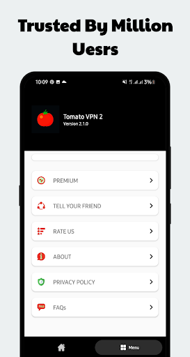 Screenshot Tomato VPN 1