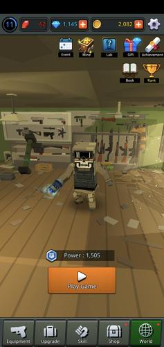 Pixel Z Legend : Gun commando экрана 0