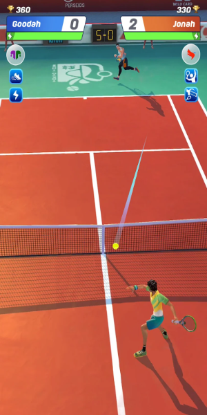 Tennis Clash: Multiplayer Game スクリーンショット 1