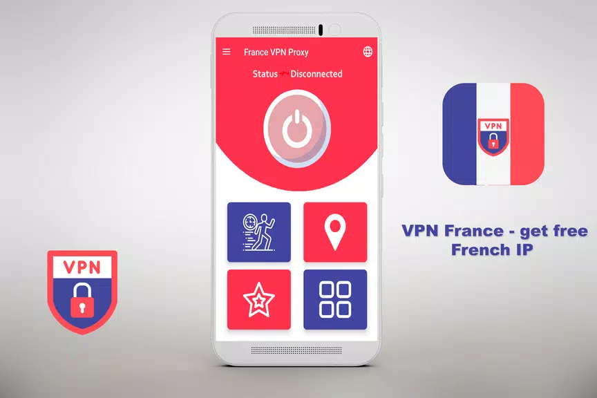 VPN Free - get free French IP Security  ⭐️⭐️⭐️⭐️⭐️屏幕截圖2