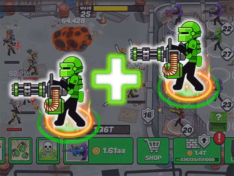 Stickman Defenders: Stick War screenshot 2