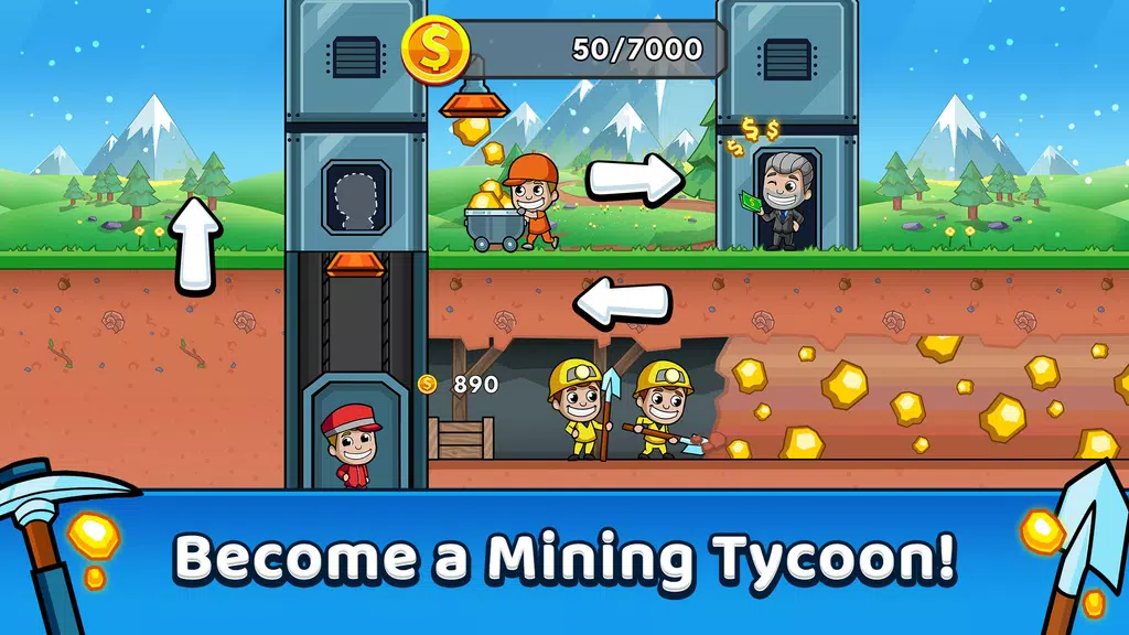 Idle Miner Tycoon: Gold & Cash screenshot 0