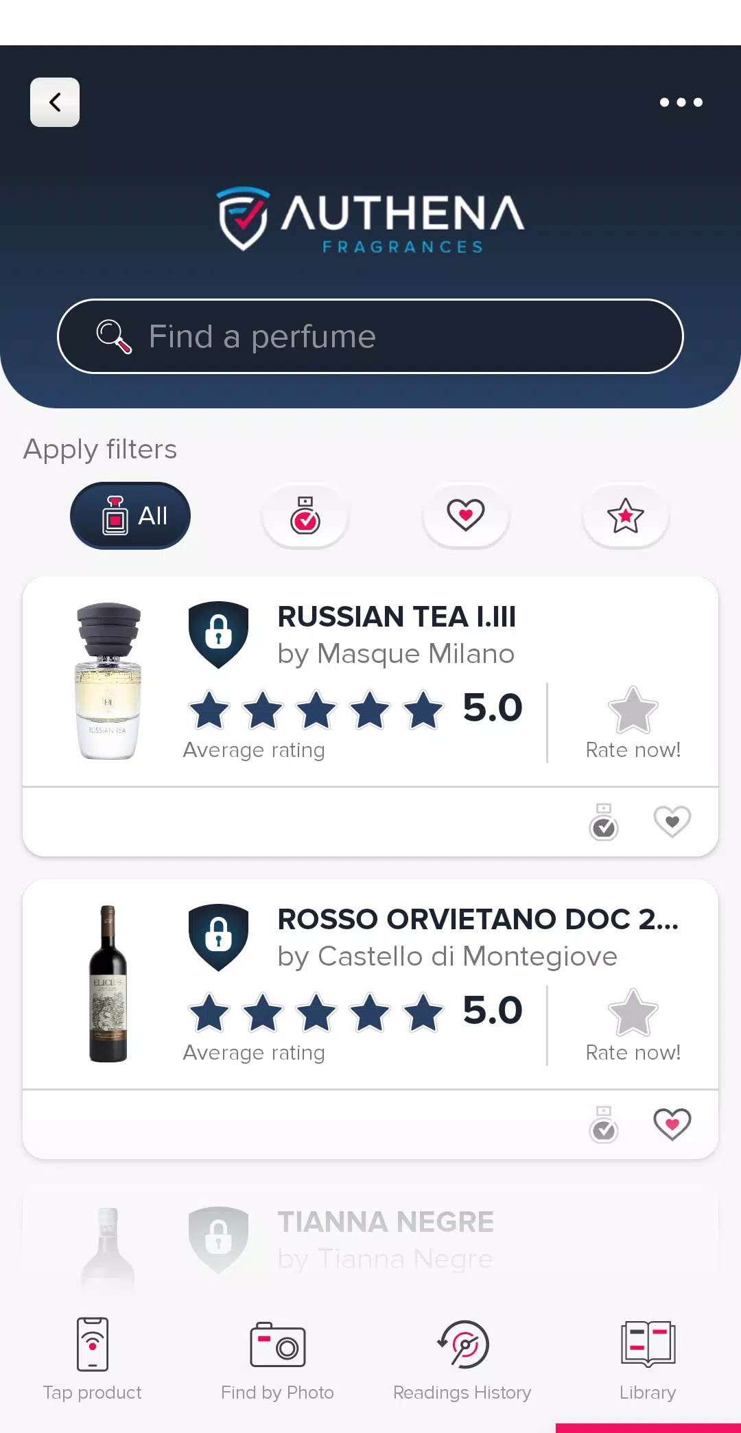 Authena Fragrances screenshot 1