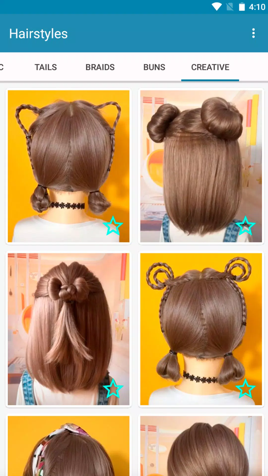 Hairstyles for short hair Ảnh chụp màn hình 1