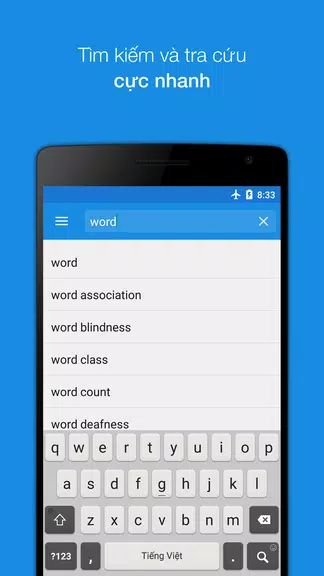 Tu dien Anh Viet - QuickDicスクリーンショット1