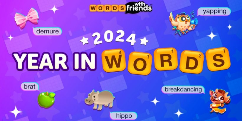 Words With Friends 通过“你的一年”功能回顾 2024 年最美好的时刻