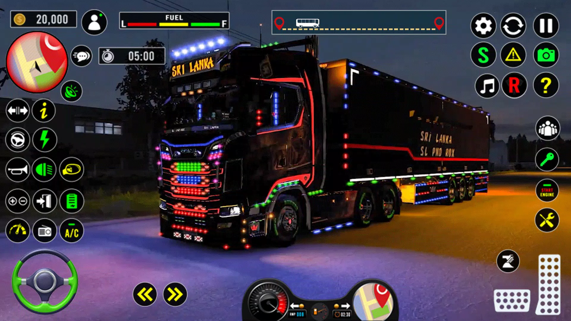 US Truck City Transport Sim 3d ကိုဖန်သားပြင်2