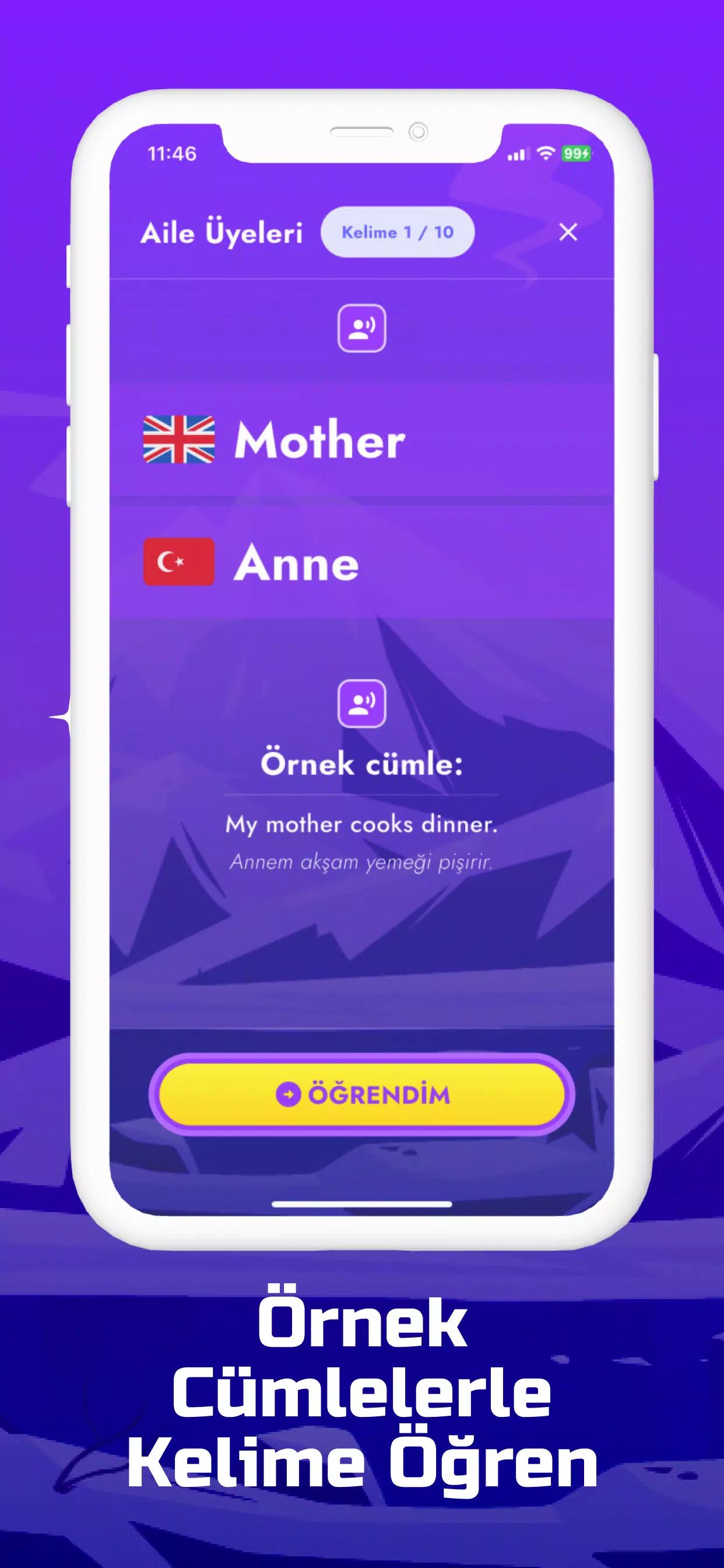 Quizlingo - İngilizce Öğren Tangkapan skrin 1