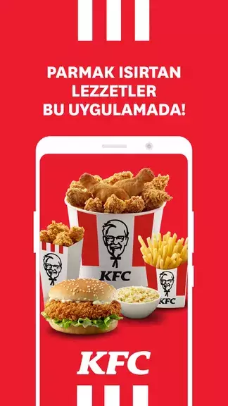 KFC Türkiye – Yemek Siparişi屏幕截圖0