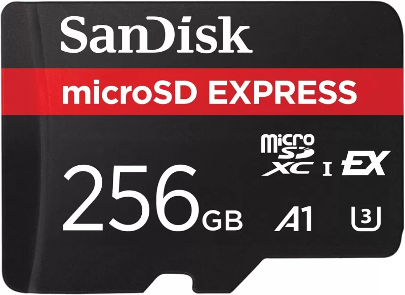 开关2兼容Sandisk 256GB microSD Express卡