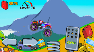 Kids Monster Truck Racing Game Screenshot 3