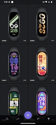 Mi Band 8 Watch Faces Скриншот 1