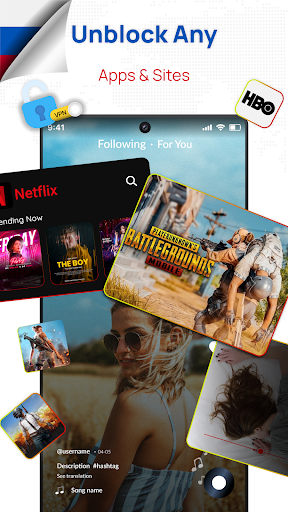 Russia VPN: Get Moscow IP captura de pantalla 2