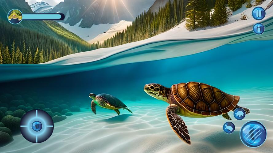 Ocean turtle tortoise Sea Game capture d’écran 0
