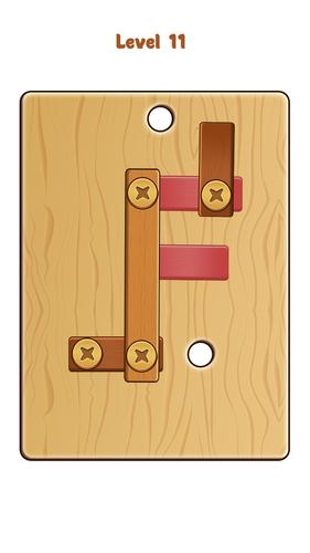 Nuts & Bolts Wood Screw Puzzleスクリーンショット0